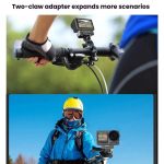 Für DJI Osmo Action 4/3 HEPAIL AC-17 Metall Magnetische Quick Release – Bild 6