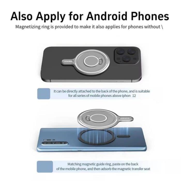 Für Insta360 FLow HEPAIL MS08 Gimbal Magnet Telefon Halter – Bild 7