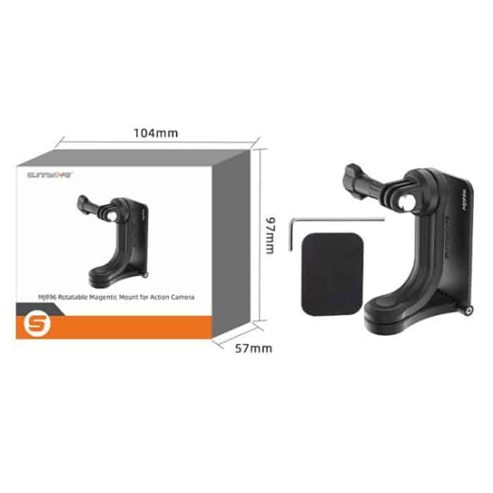 Sunnylife MJ996 Sports Camera Multi-Axis Rotating Magnetic Mount, MJ996 – Bild 16