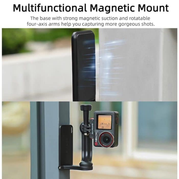 Sunnylife MJ996 Sports Camera Multi-Axis Rotating Magnetic Mount, MJ996 – Bild 10
