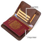 HUMERPAUL BP734 Leather Passport Document Holder – Bild 5