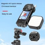 Für Insta360 X3 HEPAIL AC62 Metall Kaninchen Käfig Magnetische Saug Horizontale Vertikale Schutz Rahmen – Bild 6