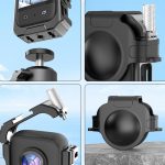 Für Insta360 X3 HEPAIL AC62 Metall Kaninchen Käfig Magnetische Saug Horizontale Vertikale Schutz Rahmen – Bild 9