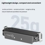 Für Insta360 GO 3 / 3S HEPAIL AC69 Aluminiumlegierung Schnellverschluss-Ladestation – Bild 7