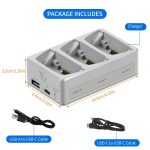 Für DJI Flip YX 3-Wege-Ladegerät Bidirektionales Batteriemanagementsystem – Bild 11