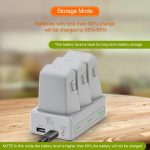Für DJI Flip YX 3-Wege-Ladegerät Bidirektionales Batteriemanagementsystem – Bild 6