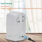 Für DJI Flip YX 2-Wege-Vertikal-Batterieladegerät, bidirektionales Batteriemanagementsystem – Bild 2