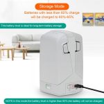 Für DJI Flip YX 2-Wege-Vertikal-Batterieladegerät, bidirektionales Batteriemanagementsystem – Bild 5