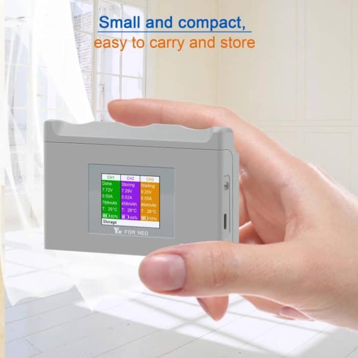 Für DJI Neo Batterie Ladegerät YX 3-weg Farbe Bildschirm Ladegerät Hub Ladestation – Bild 9