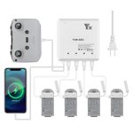 For DJI Neo Drone YX 4-port Battery Charger Charging Hub, US Plug, EU Plug, UK Plug, AU Plug – Bild 2
