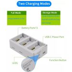YX 3-Way Battery Charger For DJI Mini 4 Pro/Mini 3/Mini 3 Pro Charging Hub, Without Pulg, 35W US Plug, 35W EU Plug – Bild 6