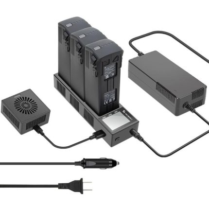 For DJI Mavic 3 YX Battery Charger Discharger Hub 3-in-1 Smart Charging Station With Color Screen, US Plug, AU Plug, EU Plug, UK Plug