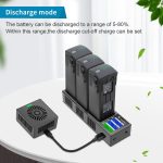 For DJI Mavic 3 YX Battery Charger Discharger Hub 3-in-1 Smart Charging Station With Color Screen, US Plug, AU Plug, EU Plug, UK Plug – Bild 5