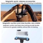 Für Insta360 GO 3 / 3S HEPAIL AC-08 Aluminiumlegierung Magnetische Schnellwechselbasis – Bild 6