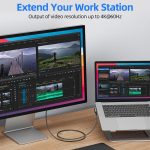 5 m Typ-C VR-Streaming-Verbindungskabel 10 GB Hochgeschwindigkeitsübertragungs-Ellbogenkabel für Smart-Geräte, für Meta Quest 2/3 / PICO 4 / Apple Vision Pro / PSVR 2 – Bild 8