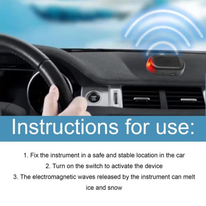 Rayhong Advanced Auto-Windschutzscheiben-Anti-Frost-Gerät Autofensterglas Anti-Eis-Schnee-Entferner – Bild 7