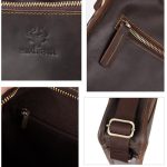 HUMERPAUL MH702 Men Vertical Crossbody Bag Casual Leather Shoulder Bag – Bild 4