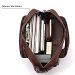 HUMERPAUL HUMH544 Business Commuter Leather Men Shoulder Bag – Bild 5