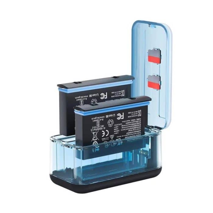 For Insta360 X5 Fast Charger With Digital Display & Dual Charging Case Battery Storage Box – Bild 1