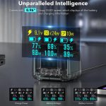 For Insta360 Ace Pro/Ace Pro 2 Battery Charger 3-Channel Fast Charging Station With OLED Screen, For Insta360 Ace Pro/Ace Pro 2 – Bild 5