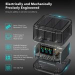 For Insta360 Ace Pro/Ace Pro 2 Battery Charger 3-Channel Fast Charging Station With OLED Screen, For Insta360 Ace Pro/Ace Pro 2 – Bild 9