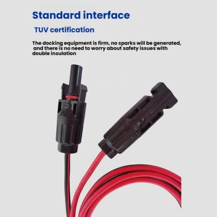 12AWG XT60 Female to MC4 Solar Connector Cable Solar Panel Charging Cord, 0.6m, 1m, 1.5m, 3m – Bild 5