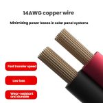 45A Anderson to DC5521 Male Cable 14AWG Heavy Duty Solar Panel Charging Cable, 45A Anderson to DC5521 Male – Bild 6