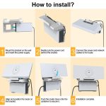 For Starlink Gen 3 Router Power Supply 2 In 1 ABS Bracket, S6880 – Bild 7