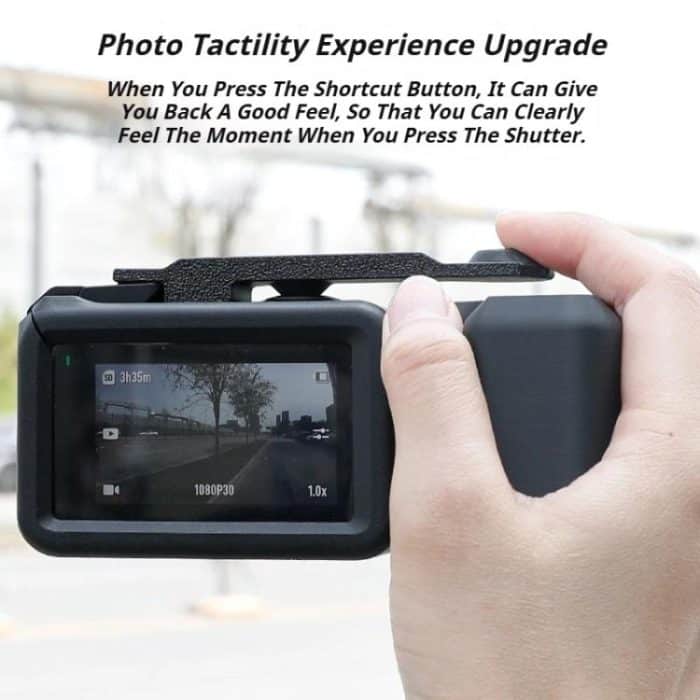 Street Vlogging Handle For DJI Osmo Action 5 Pro / Action 4 / Action 3 Magnetic Grip, For DJI Osmo Action – Bild 3