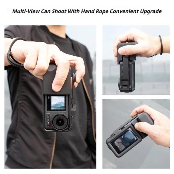 Street Vlogging Handle For DJI Osmo Action 5 Pro / Action 4 / Action 3 Magnetic Grip, For DJI Osmo Action – Bild 4