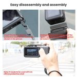 Street Vlogging Handle For DJI Osmo Action 5 Pro / Action 4 / Action 3 Magnetic Grip, For DJI Osmo Action – Bild 7