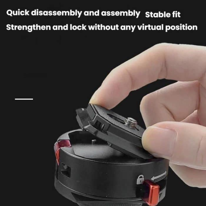 FlexiFilm TG-Q2S Aluminum Alloy Arca Quick Release Plate Gimbal Slide Rail Quick Release Parts – Bild 3