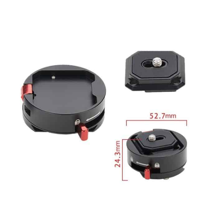 FlexiFilm TG-Q2S Aluminum Alloy Arca Quick Release Plate Gimbal Slide Rail Quick Release Parts – Bild 9