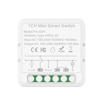 Smart Switch Voice Timer Switch For Amazon Alexa / Google Assistant, FS-02W 1CH WiFi 16A, FS-02W 1CH WiFi+Bluetooth 16A, FS-02HW 2CH WiFi+Bluetooth 16A, FS-02HW 2CH WiFi+Bluetooth 10A, FS-03W5 3CH WiFi+Bluetooth 10A, FS-04W5 4CH WiFi+Bluetooth 5A...
