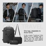 Tigernu T-B9836 3-in-1 Detachable Men Backpack Convertible Travel Laptop Bag for Sports & Commuting – Bild 3