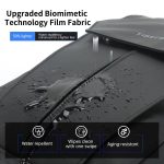 Tigernu Men Large Capacity Chest Bag Anti-Theft Crossbody Shoulder Bag with TSA007 Approved Lock, Tigernu Black – Bild 4