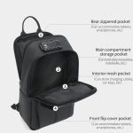 Tigernu Men Large Capacity Chest Bag Anti-Theft Crossbody Shoulder Bag with TSA007 Approved Lock, Tigernu Black – Bild 8