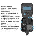 For DJI Mavic 4 Pro Creator Combo RC Pro 2 /RC 2 Backpack Storage Bag EVA Travel Case, MA002 – Bild 5