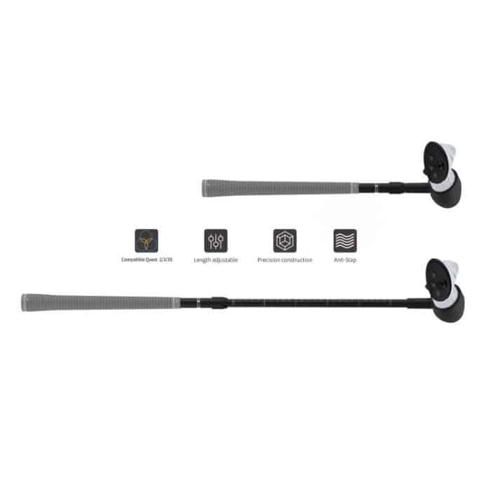 Für Meta Quest 3S / 3 / 2 DOBE TY-3881 Griff Golf Club Universal Sports Club Grip – Bild 4