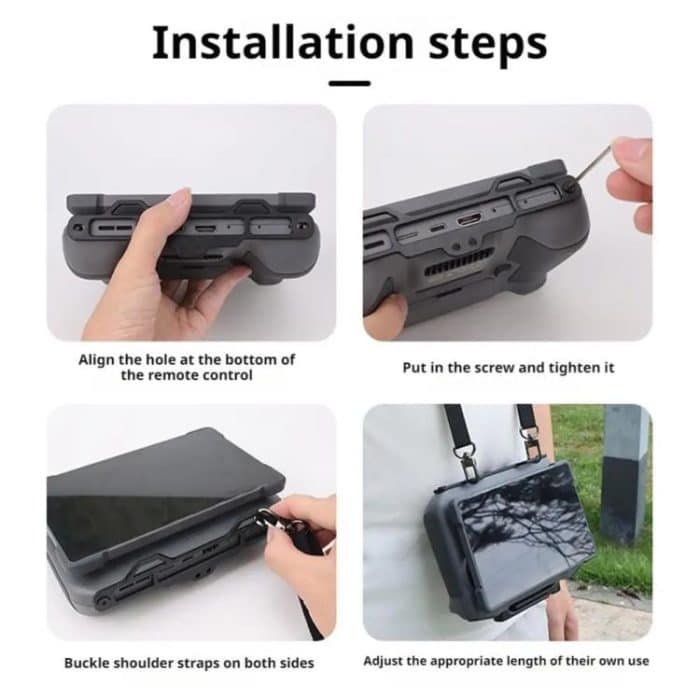 For DJI RC Pro 2 Remote Controller CQT Strap Buckle Holder Aluminum Alloy Hook, Only Buckle, With Shoulder Strap – Bild 11