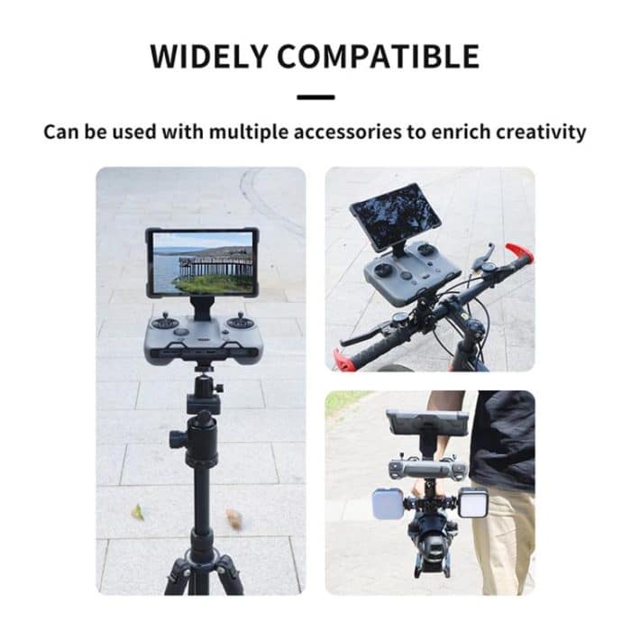 For DJI RC Pro 2 Aluminum Alloy 1/4-inch Tripod Adapter Mounting Bracket, With  1/4-inch Tripod Adapter – Bild 7