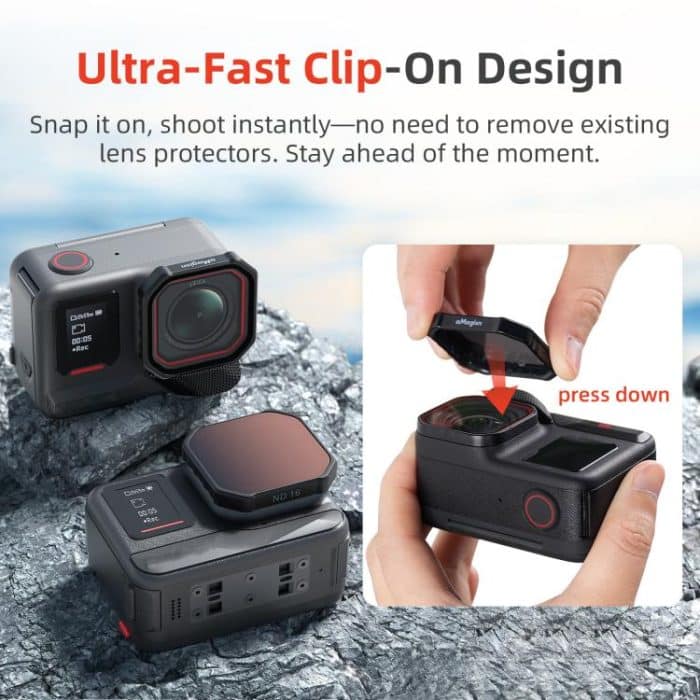 Für Insta360 Ace Pro / Ace Pro 2 aMagisn AC28 Filter, UV, CPL, ND8+ND6+ND32+ND64, CPL+ND8+ND16+ND32 – Bild 8