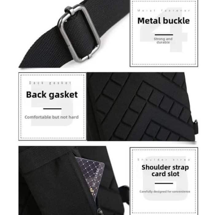 BKANO Lightweight Shoulder Bag & Chest Pack Compact Carrying Case, For DJI Flip RC-N3 /RC 2 Version, For DJI Flip RC-N3 Version – Bild 6