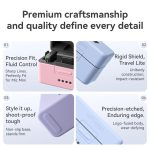 For DJI Mic Mini aMagisn MP01 Silicone Protective Case, 3 In 1 Black, 3 In 1 Gray, 3 In 1 Pink, 3 In 1 Purple, 3 In 1 Blue, 4 In 1 Black, 4 In 1 Gray, 4 In 1 Pink, 4 In 1 Purple, 4 In 1 Blue – Bild 5