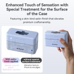 For DJI Mic Mini aMagisn MP01 Silicone Protective Case, 3 In 1 Black, 3 In 1 Gray, 3 In 1 Pink, 3 In 1 Purple, 3 In 1 Blue, 4 In 1 Black, 4 In 1 Gray, 4 In 1 Pink, 4 In 1 Purple, 4 In 1 Blue – Bild 6