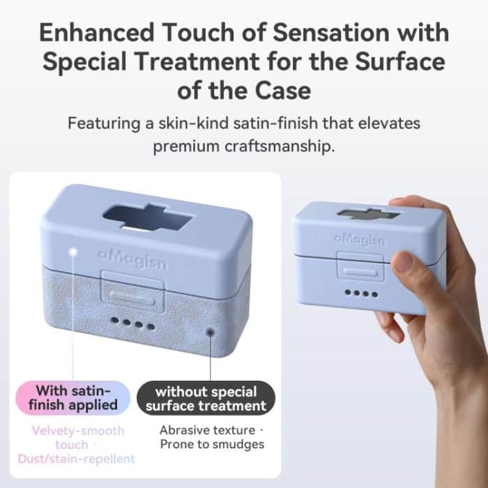 For DJI Mic Mini aMagisn MP01 Silicone Protective Case, 3 In 1 Black, 3 In 1 Gray, 3 In 1 Pink, 3 In 1 Purple, 3 In 1 Blue, 4 In 1 Black, 4 In 1 Gray, 4 In 1 Pink, 4 In 1 Purple, 4 In 1 Blue – Bild 6