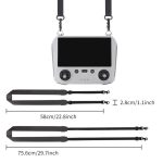 For DJI RC/RC 2/RC Pro/RC Plus Adjustable Soft Leather Neck Strap Dual-Hook Hands-Free Shoulder Belt, For DJI RC/RC 2/RC Pro/RC Plus – Bild 11