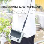 For DJI RC/RC 2/RC Pro/RC Plus Adjustable Soft Leather Neck Strap Dual-Hook Hands-Free Shoulder Belt, For DJI RC/RC 2/RC Pro/RC Plus – Bild 5