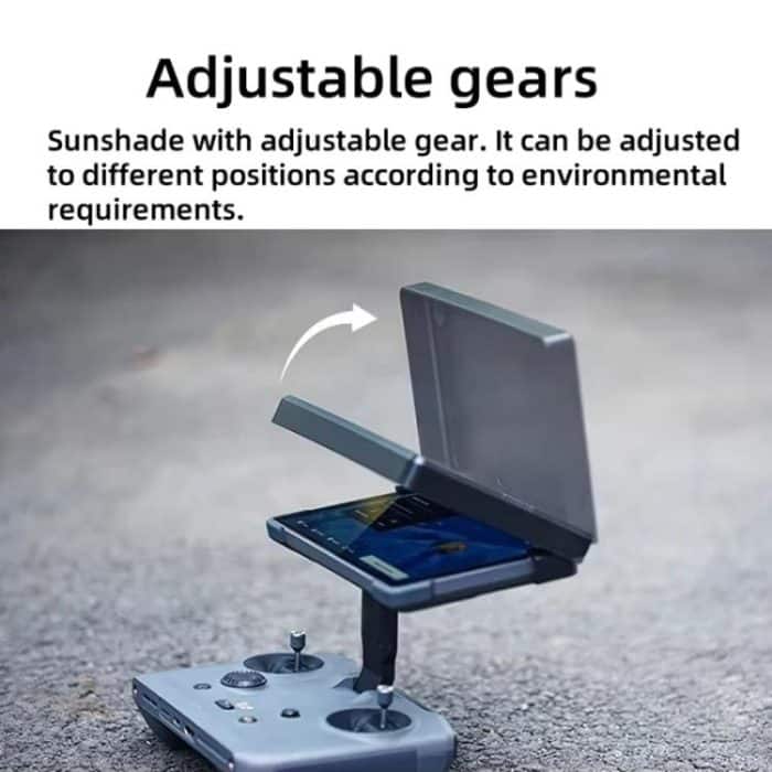 For DJI RC Pro 2 Controller CYNOVA  Sunshade Hood Adjustable Anti-Glare Shield with Multi-Angle Positioning – Bild 4