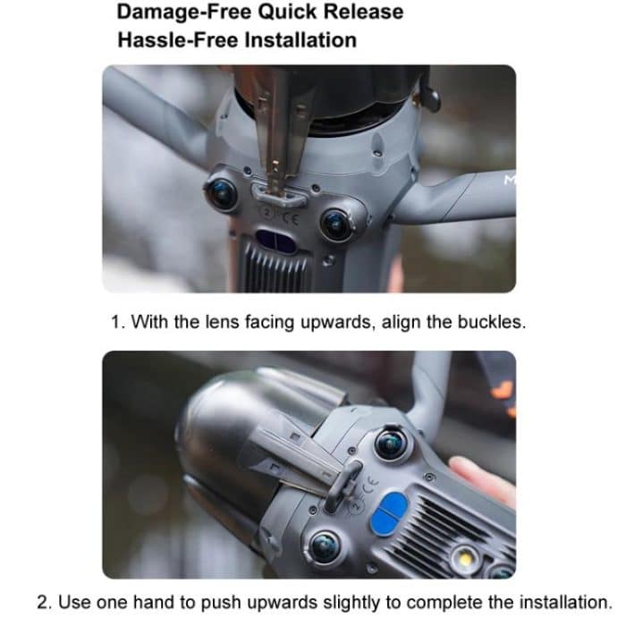 For DJI Mavic 4 Pro CYNOVA Gimbal Lens Protective Cover Protector Lens Hood Cap – Bild 7